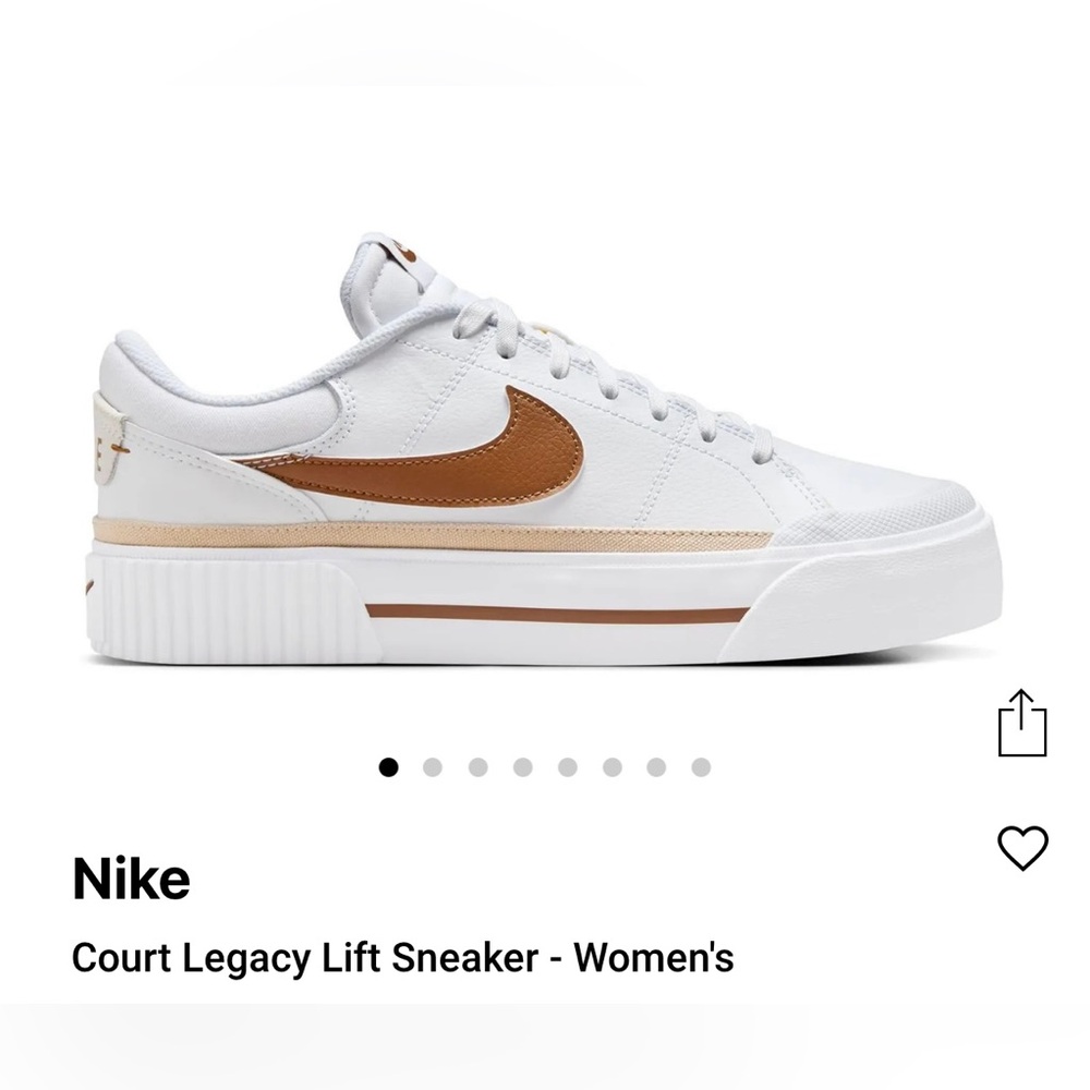 NIKE Court Legacy Lift Women's Shoe Size 8
